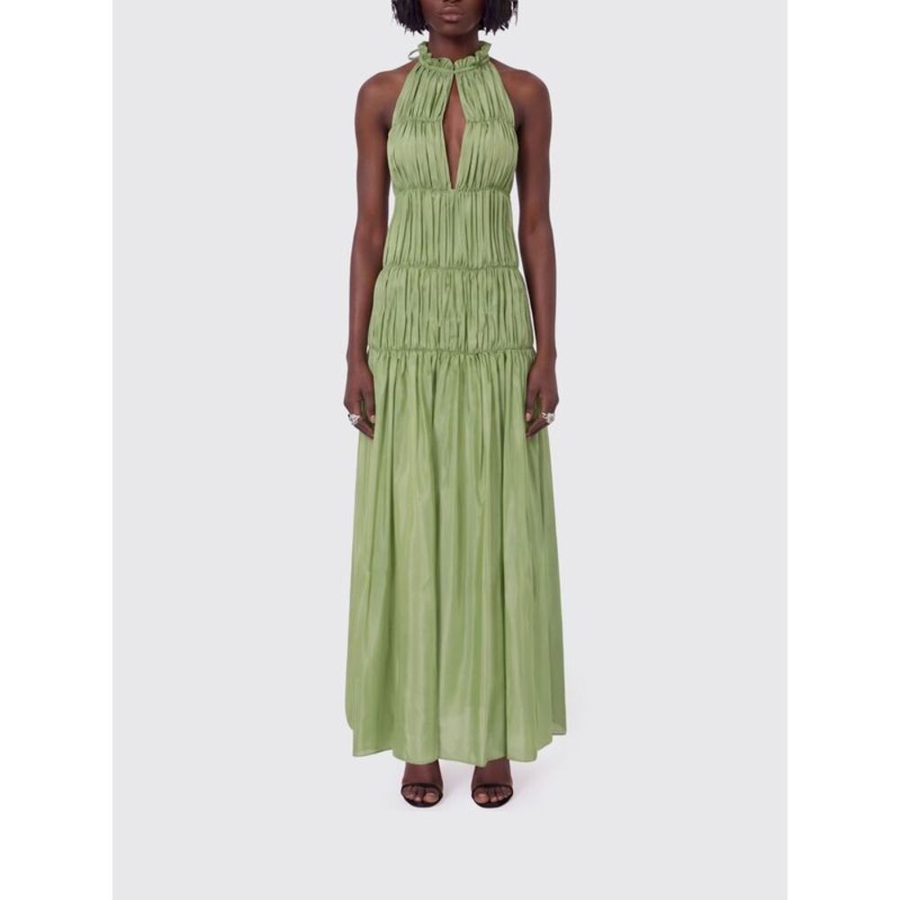 Semicouture Dress Woman Green